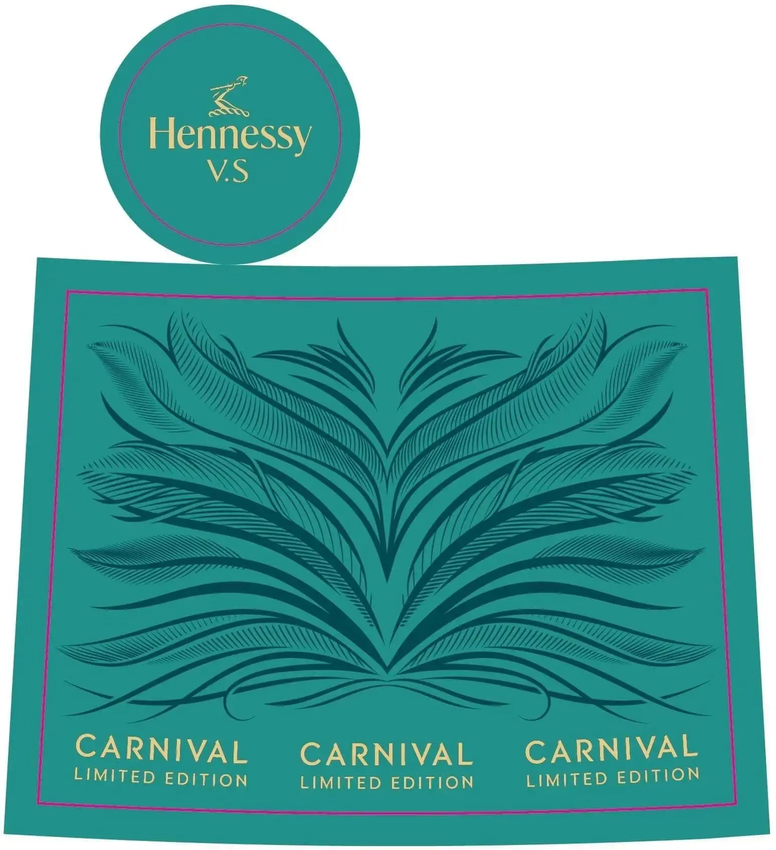 Hennessy V.S Carnival Limited Edition Cognac 750ml - Image 2