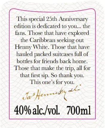 Hennessy Henny White 25th Anniversary - Image 3