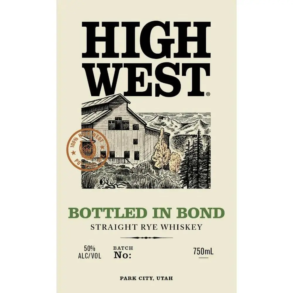 High West Bottled in Bond Straight Rye Whiskey - Image 2