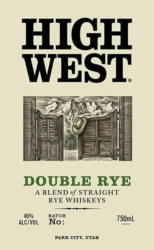 High West Double Rye Whiskey 92 Proof