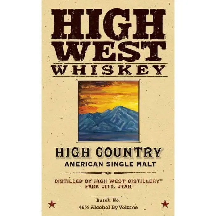 High West High Country American Single Malt - Image 2