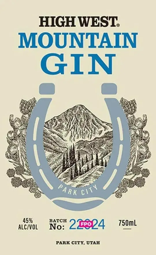 High West Mountain Gin 90 Proof