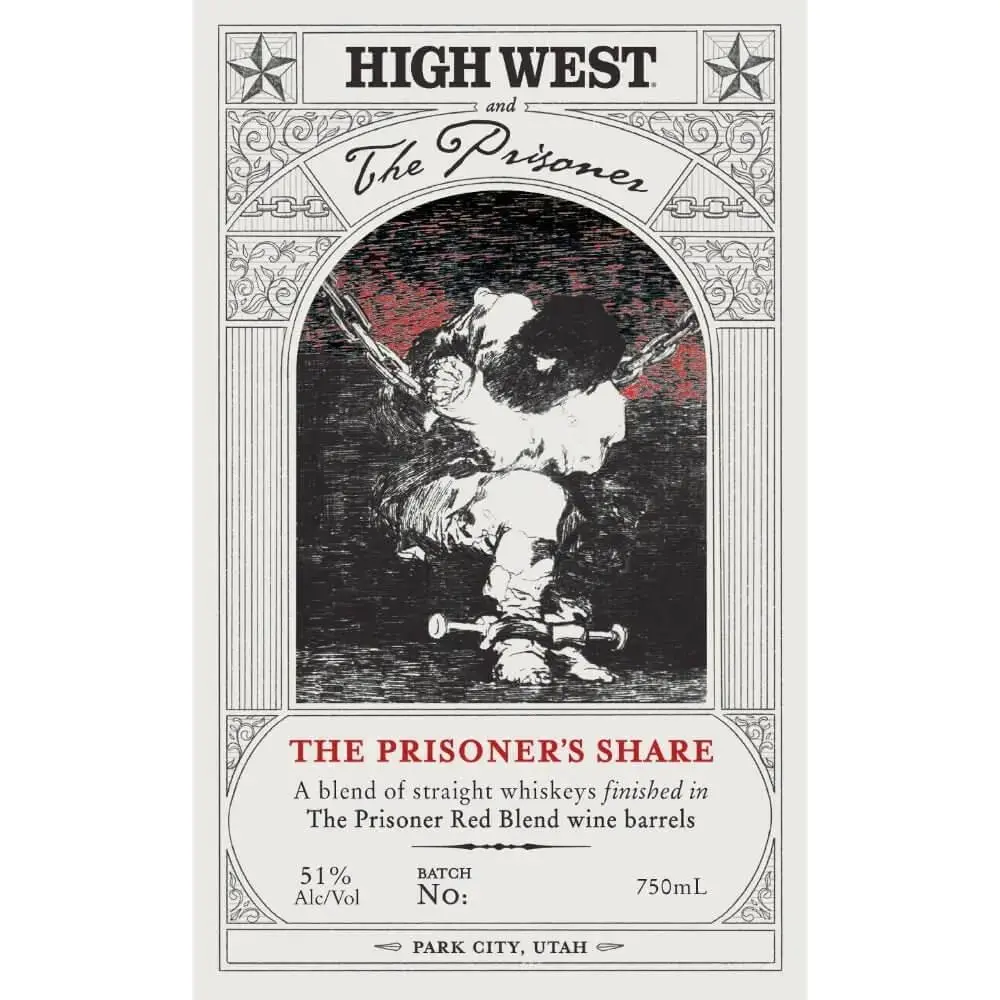 High West The Prisoner’s Share Blended Whiskey - Image 2