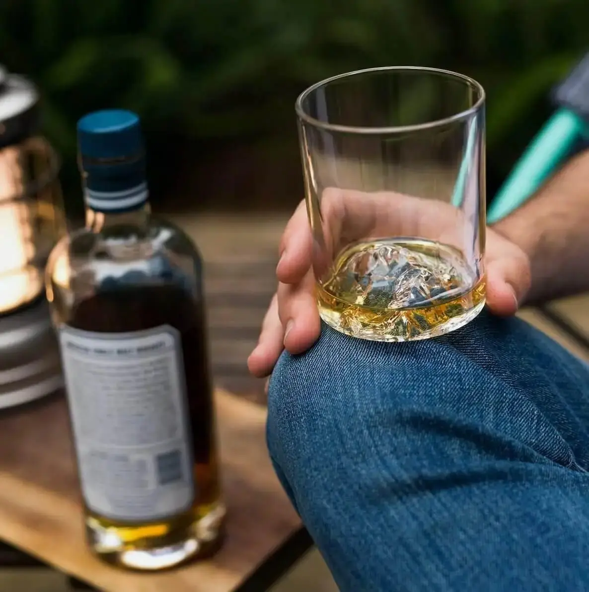 High West X Huckberry Holiday Gift Set With 2 Mt. Rainier Whiskey Peaks Glasses - Image 3