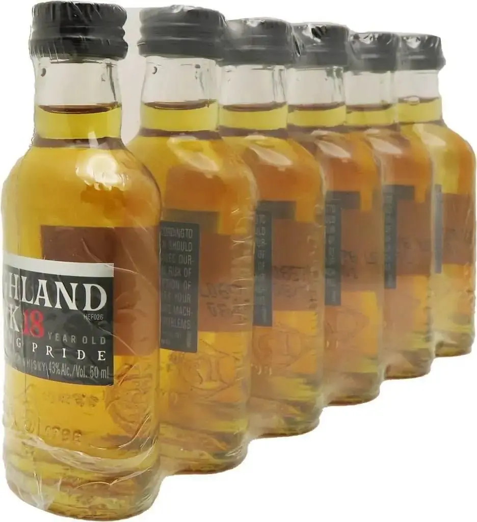 Highland Park Single Malt Whisky 18 Year Old 50ml 6pk