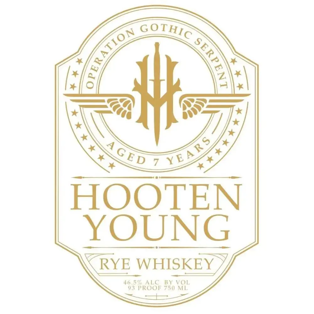 Hooten Young 7 Year Old Operation Gothic Serpent Rye Whiskey - Image 2