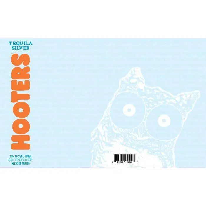 Hooters Tequila Silver 1 Liter