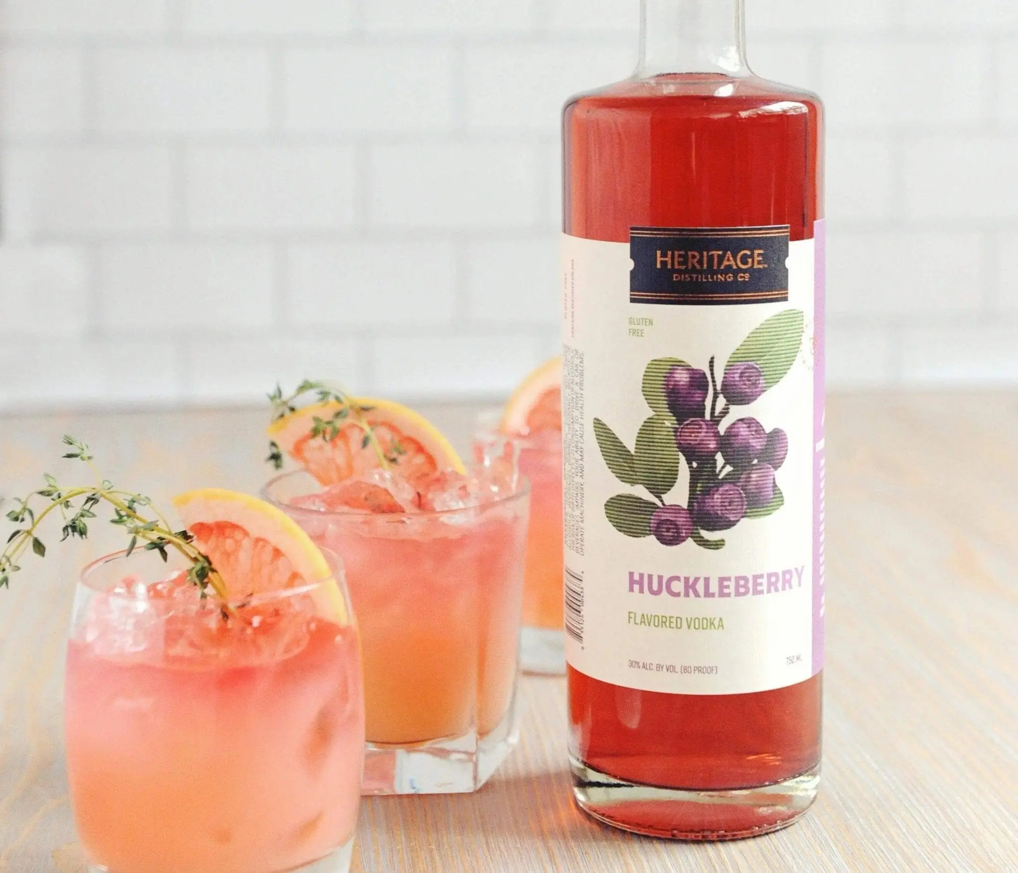 Heritage Distilling Co Huckleberry Flavored Vodka - Image 3