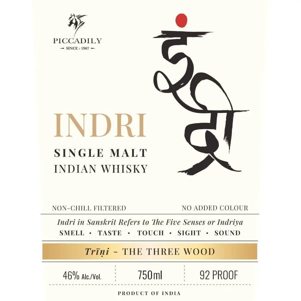 Indri Single Malt Indian Whisky Trīni - Image 2