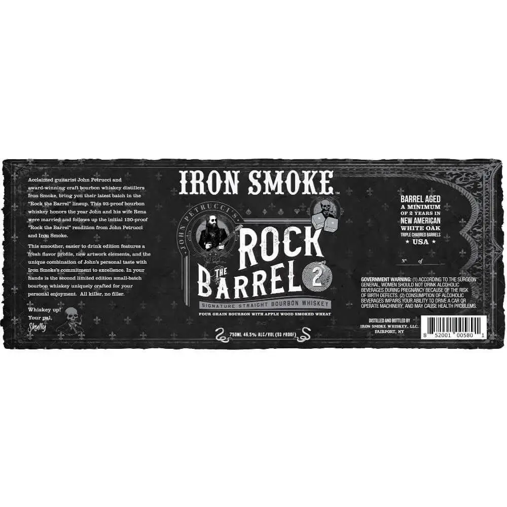 Iron Smoke Rock The Barrel Bourbon 2 By John Petrucci - Image 2