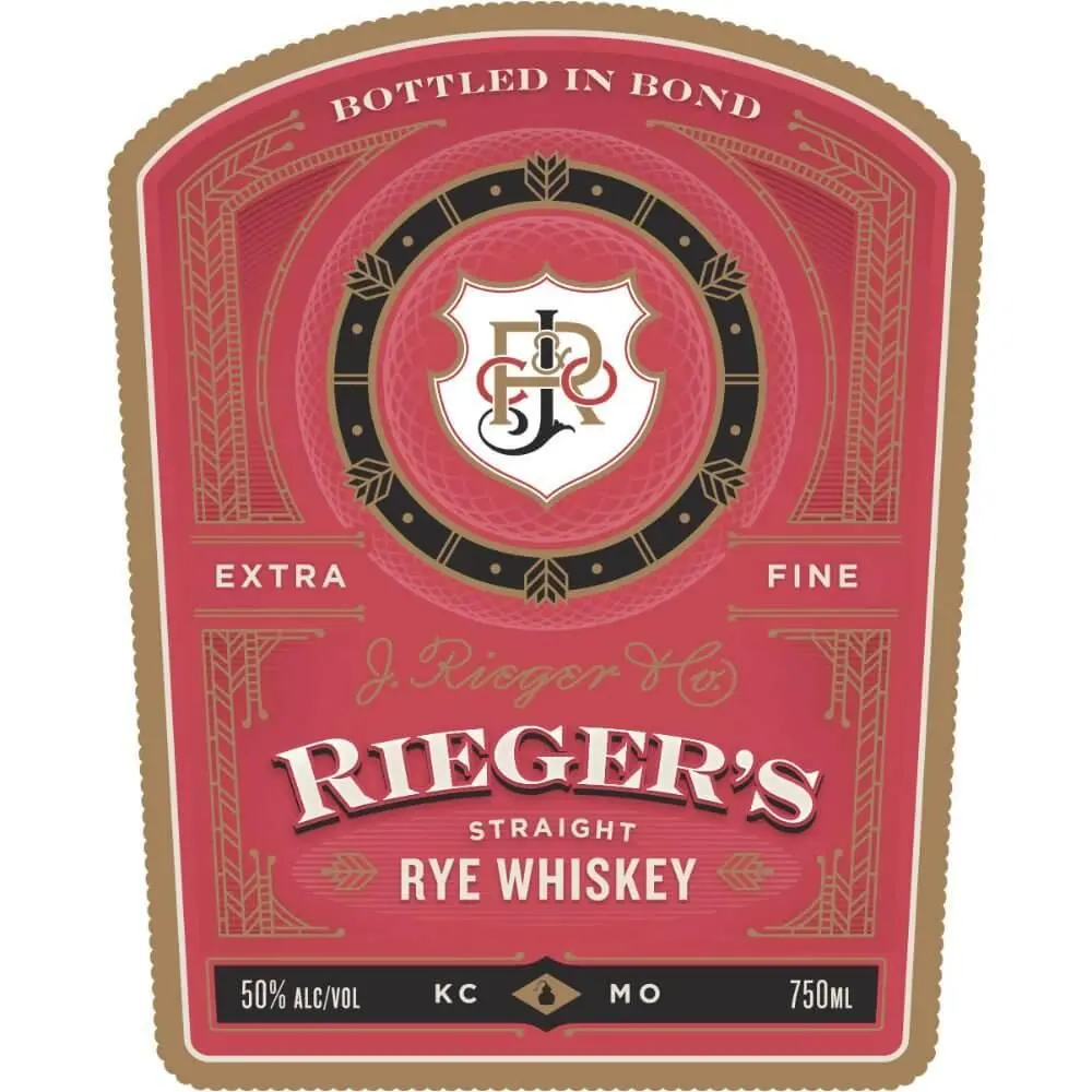 J. Rieger’s 6 Year Old Bottled in Bond Straight Rye - Image 2