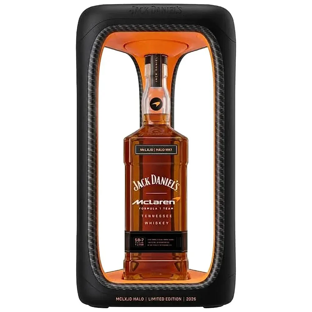 Jack Daniel’s X Mclaren Halo Prestige Tennessee Whiskey Limited Edition 1L