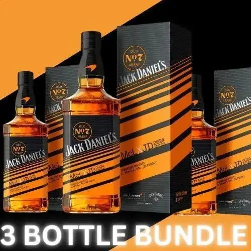 Jack Daniel’s X McLaren 2024 Edition 3-Bottle Bundle