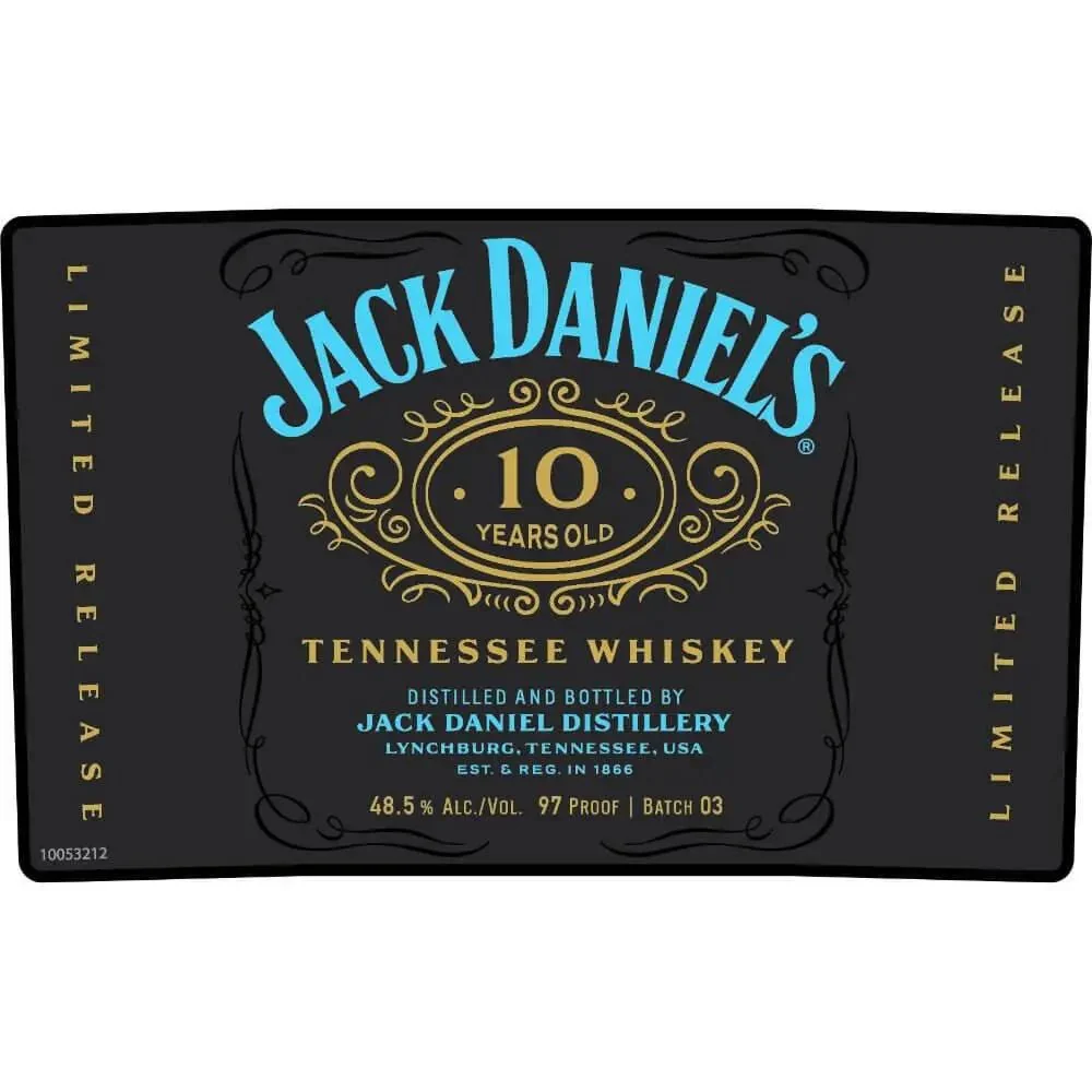 Jack Daniel's 10 Year Old Batch 03 Limited Release - Image 2