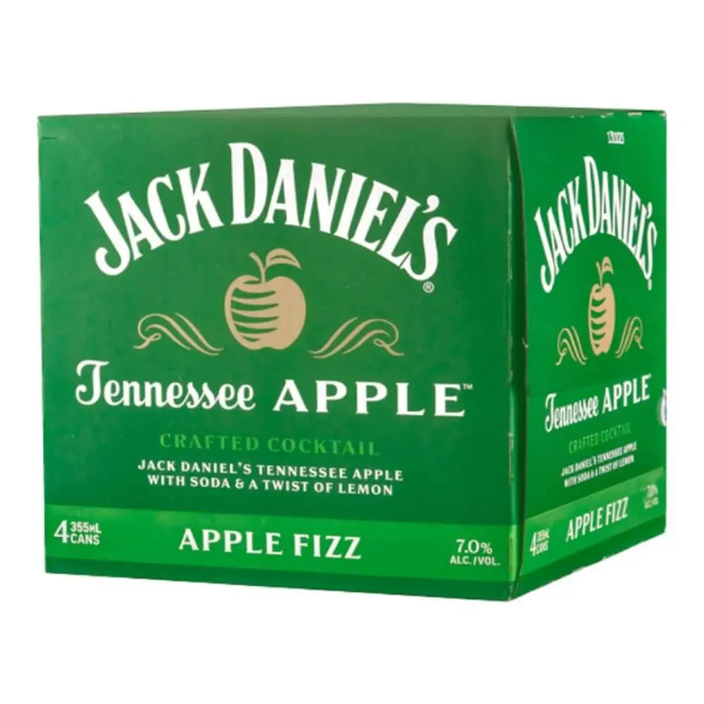 Jack Daniel's Apple Fizz Crafted Cocktail - Image 2