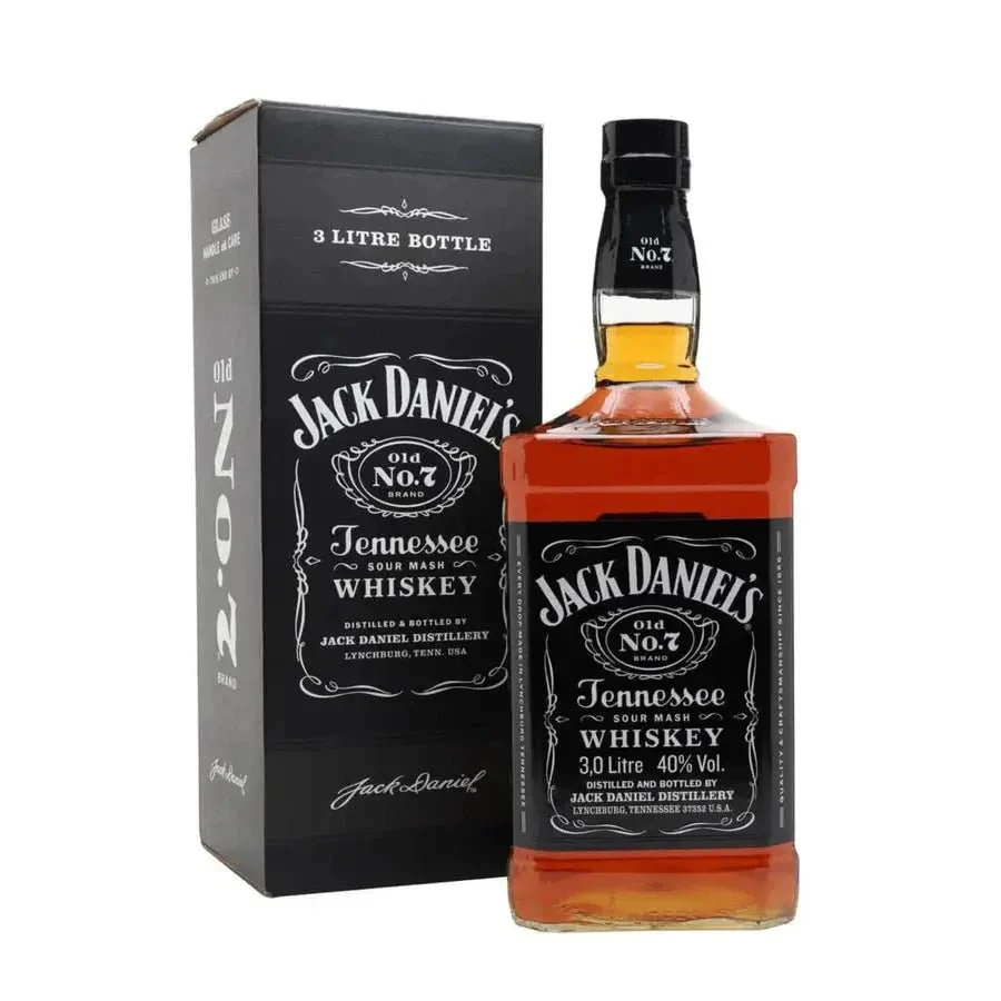 Jack Daniel's Old No. 7 Tennessee Whiskey Double Magnum 3 Litre