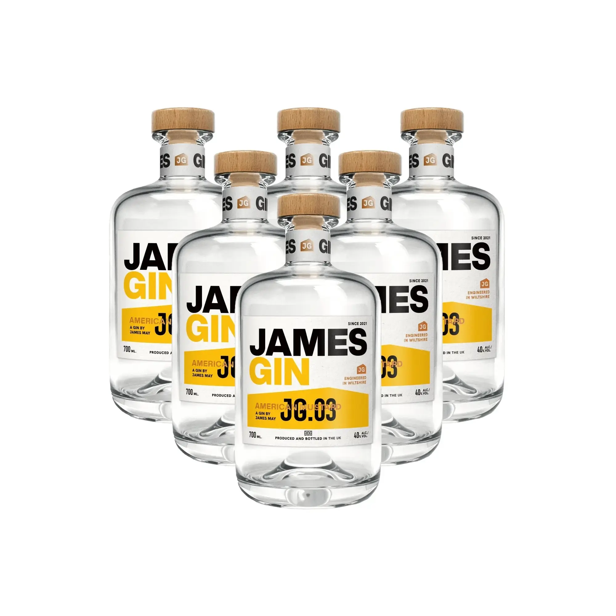 James Gin American Ramstud 700mL W/ Souvenir Gift Key Chain - Image 5