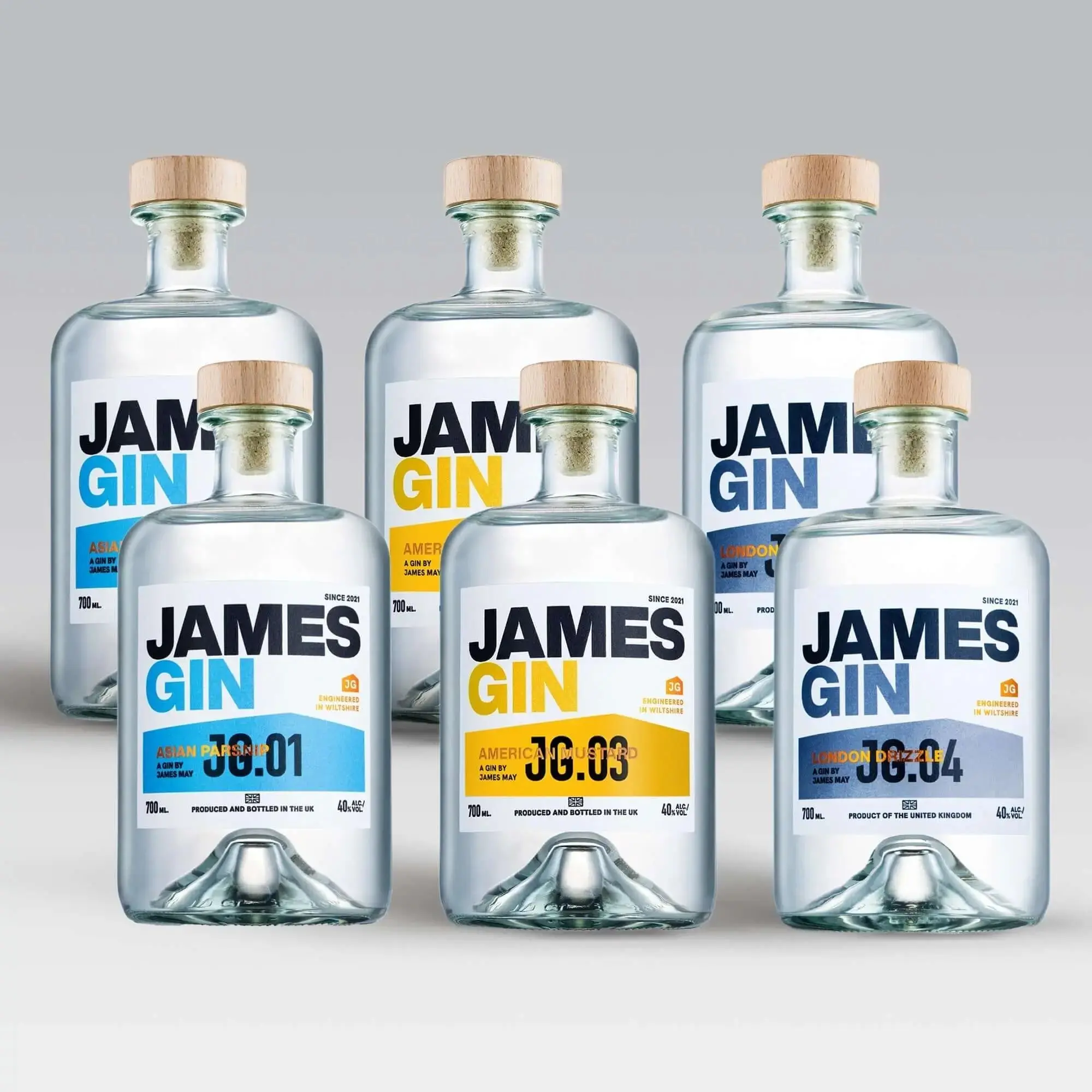 James Gin The Collector Bundle W/ Souvenir Gift Key Chain