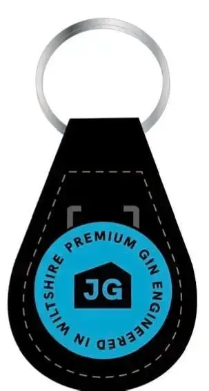 James Gin The Famous Five 5 Bottle Bundle W/ Souvenir Gift Key Chain - Image 2