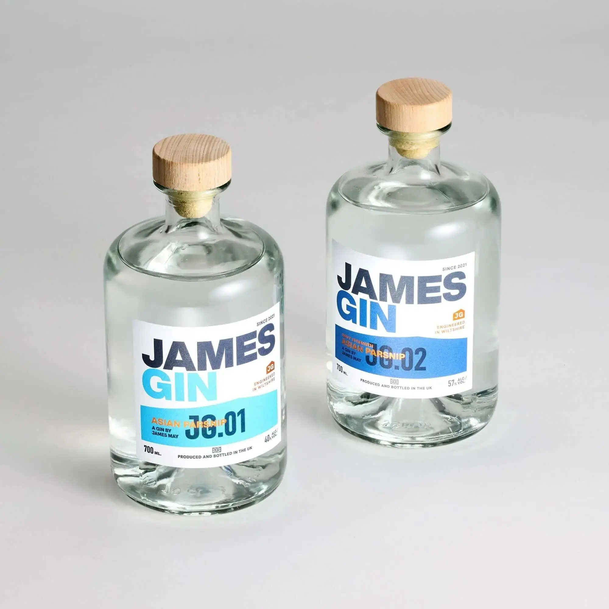 James Gin The Tupac 2 Bottle Set W/ Souvenir Gift Key Chain