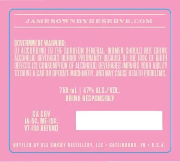 James Ownby Reserve 6 Year Aged Tennessee Straight Bourbon Whiskey - Image 2
