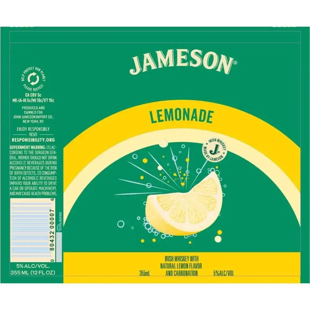 Jameson Lemonade Canned Cocktail 4pk - Image 3