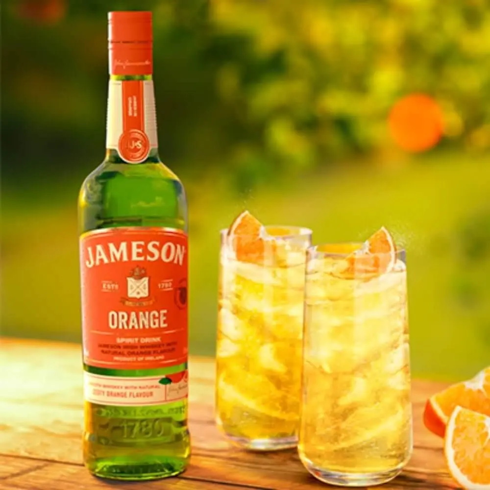 Jameson Orange Whiskey 1 Liter - Image 2