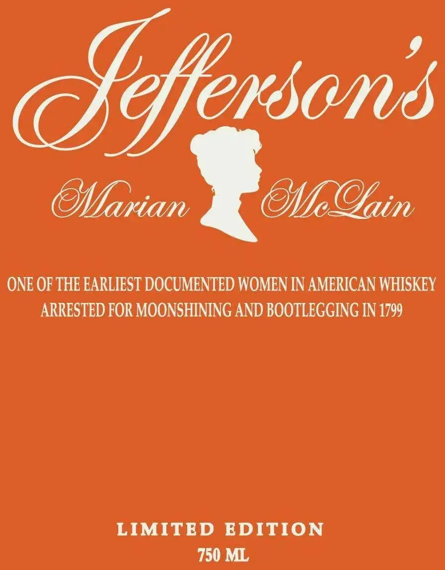 Jefferson’s Marian McLain Limited Edition Bourbon