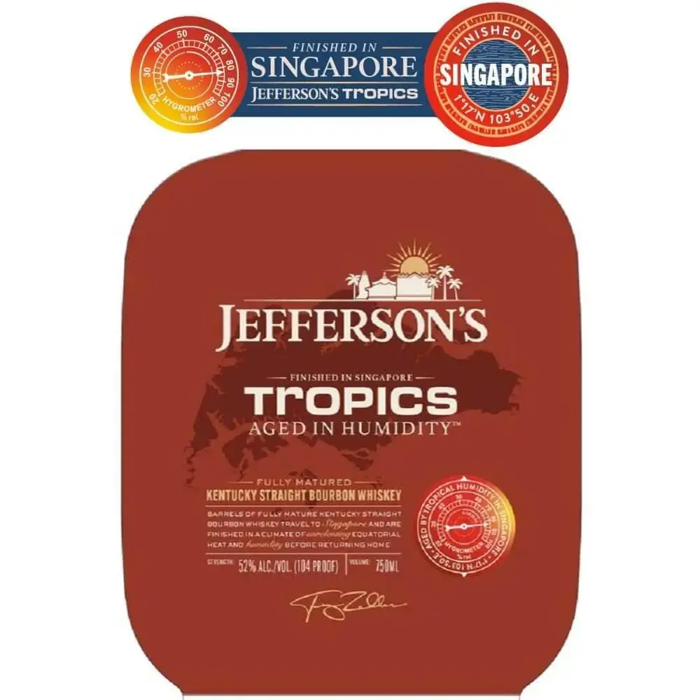 Jefferson's Tropics Kentucky Straight Bourbon Aged In Humidity - Image 2