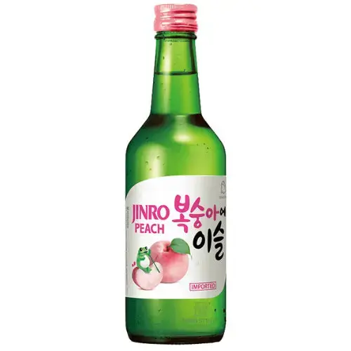 Jinro Peach Soju 375mL