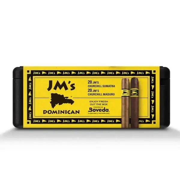 JM's 40 Premium Cigars Set + Personal Humidor by CigarBros - Image 3