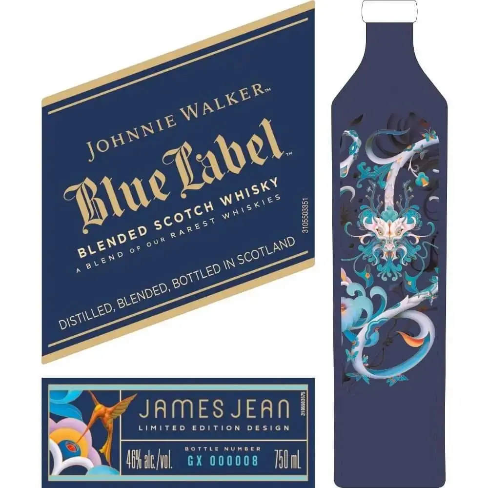 Johnnie Walker Blue Label Year Of The Wood Dragon X James Jean - Image 2