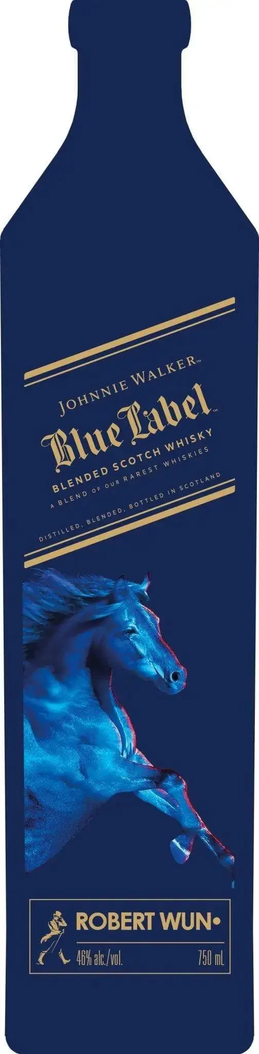 Johnnie Walker Blue Label Robert Wun Limited Edition Blended Scotch Whisky