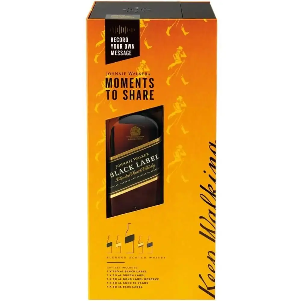 Johnnie Walker Moments To Share Voice Recorder Gift Set - Image 2