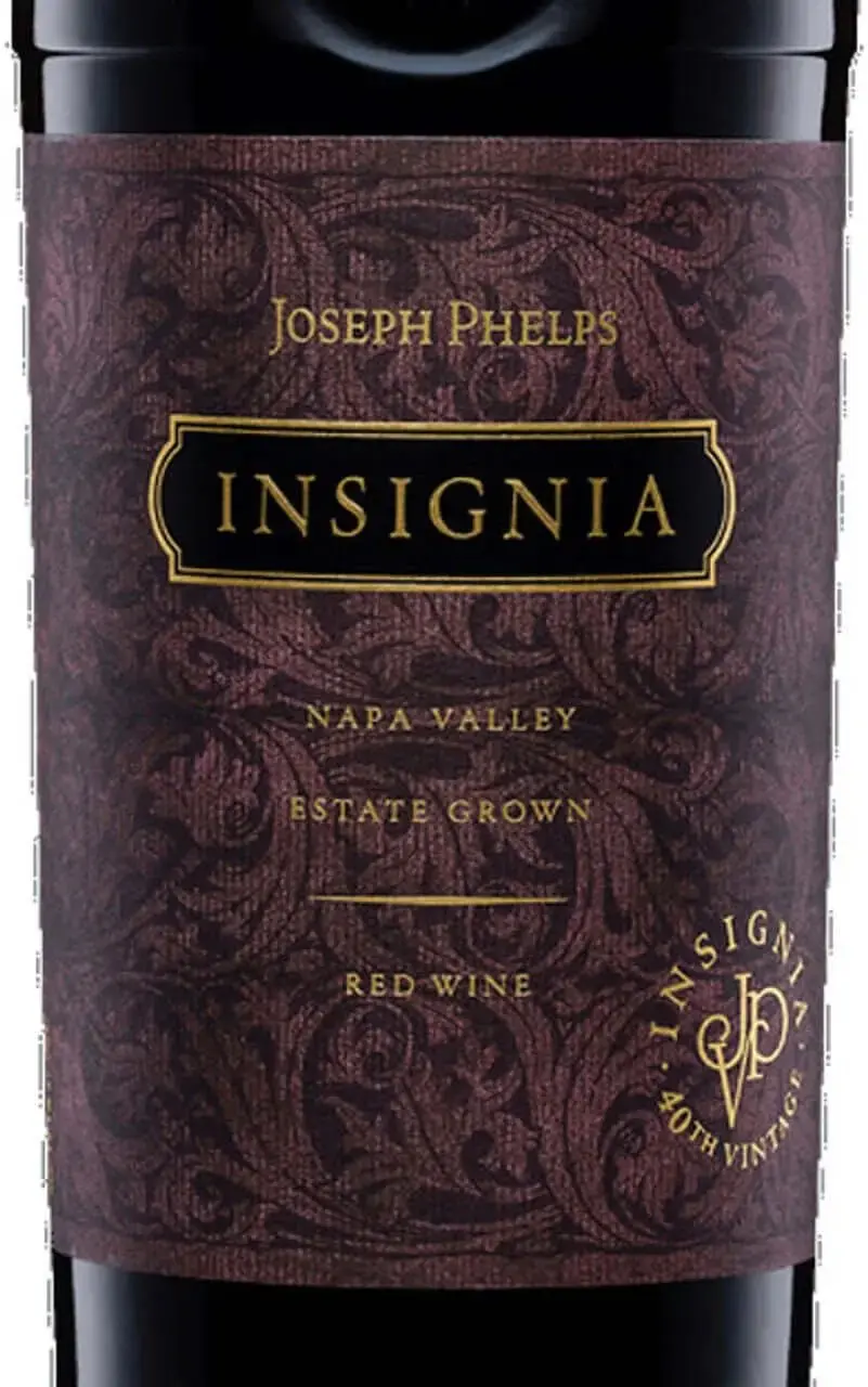 Joseph Phelps Insignia 2022 Napa Valley Red Wine - Image 2