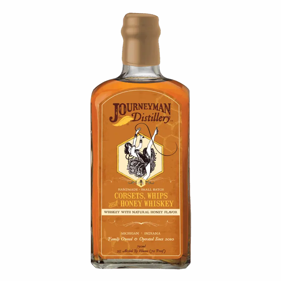 Journeyman Distillery Corsets, Whips and Honey Whiskey
