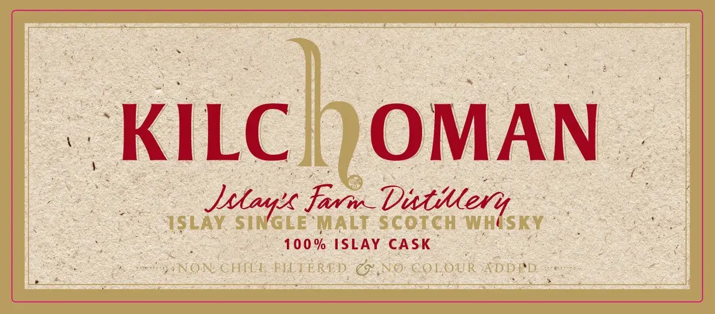 Kilchoman 10 Year Old 100% Islay Cask Bourbon Single Cask Scotch Whisky 700mL