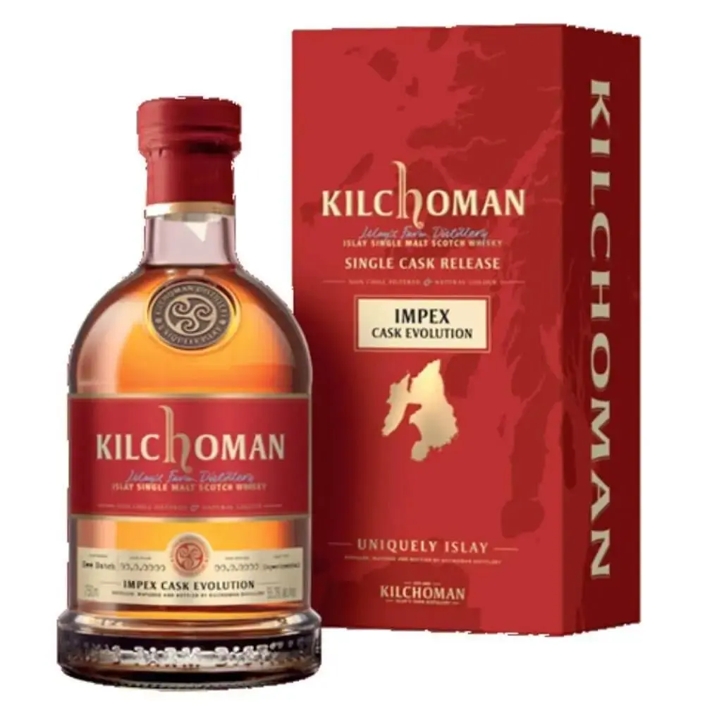 Kilchoman 12 Year Old Single Cask ImpEx Cask Evolution 03/2022