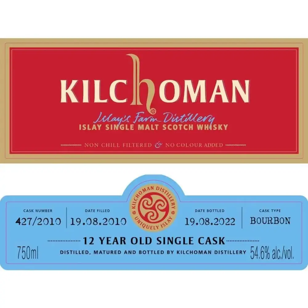 Kilchoman 12 Year Old Single Cask ImpEx Cask Evolution 03/2022 - Image 2