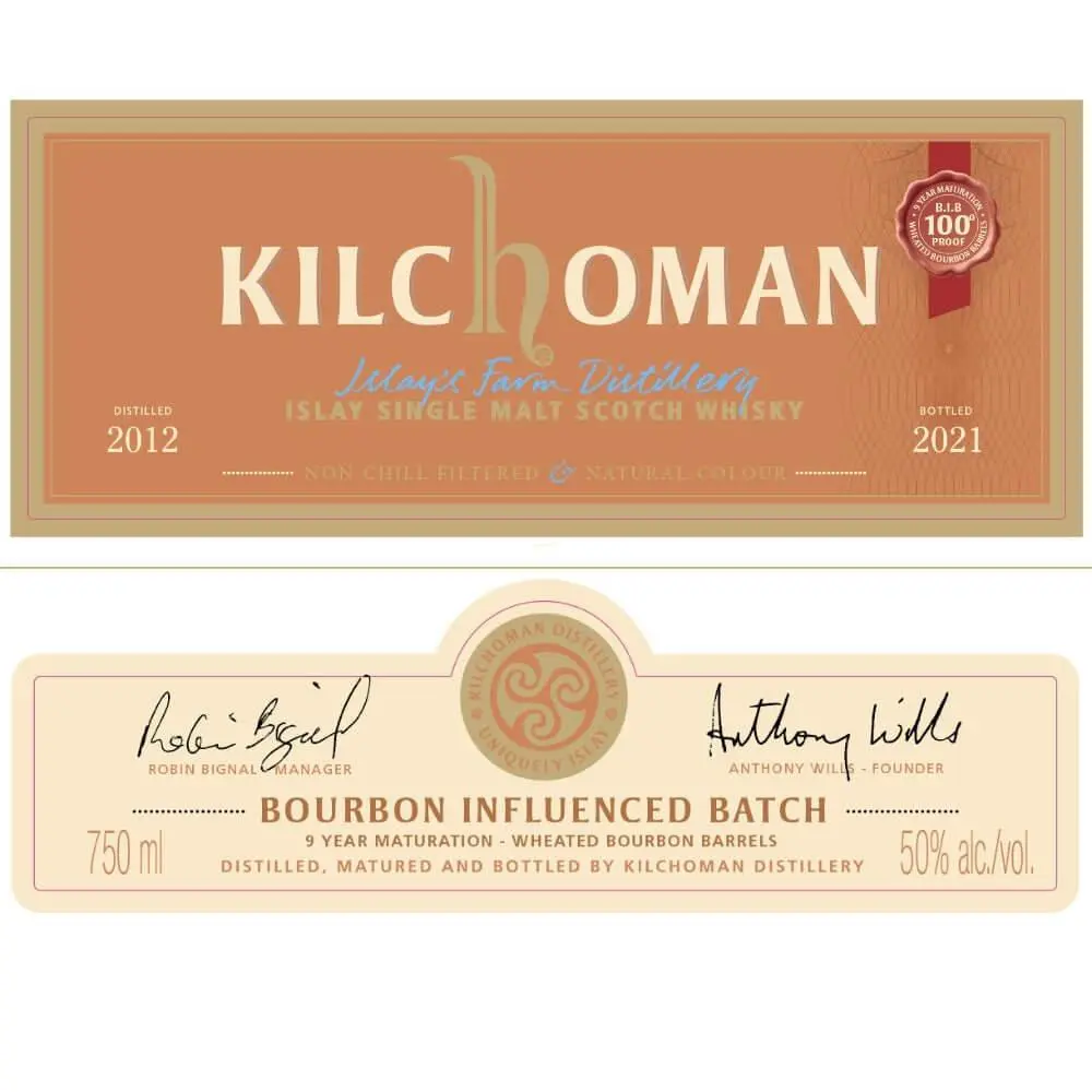 Kilchoman B.I.B "Bourbon Influenced Barrels" 9 Year Old - Image 2