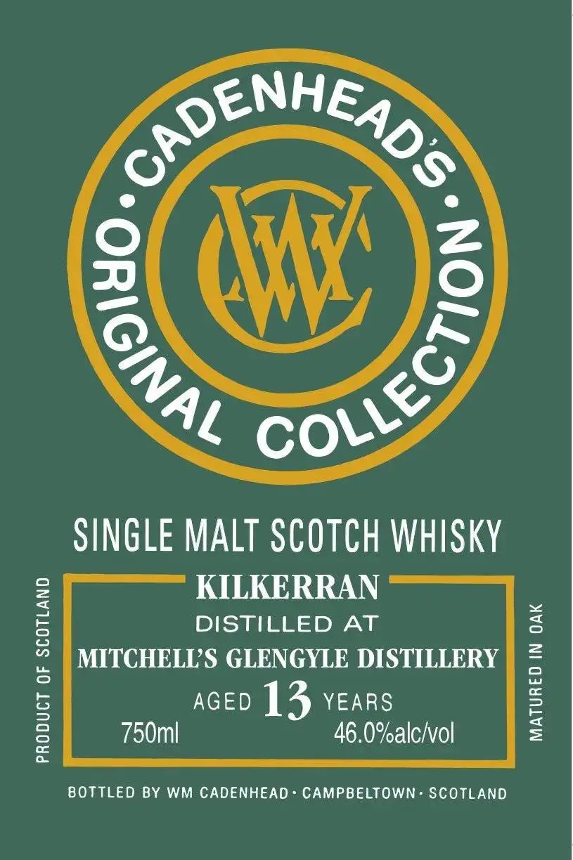 Cadenhead Kilkerran 13 Year Single Malt Scotch Whisky - Image 2