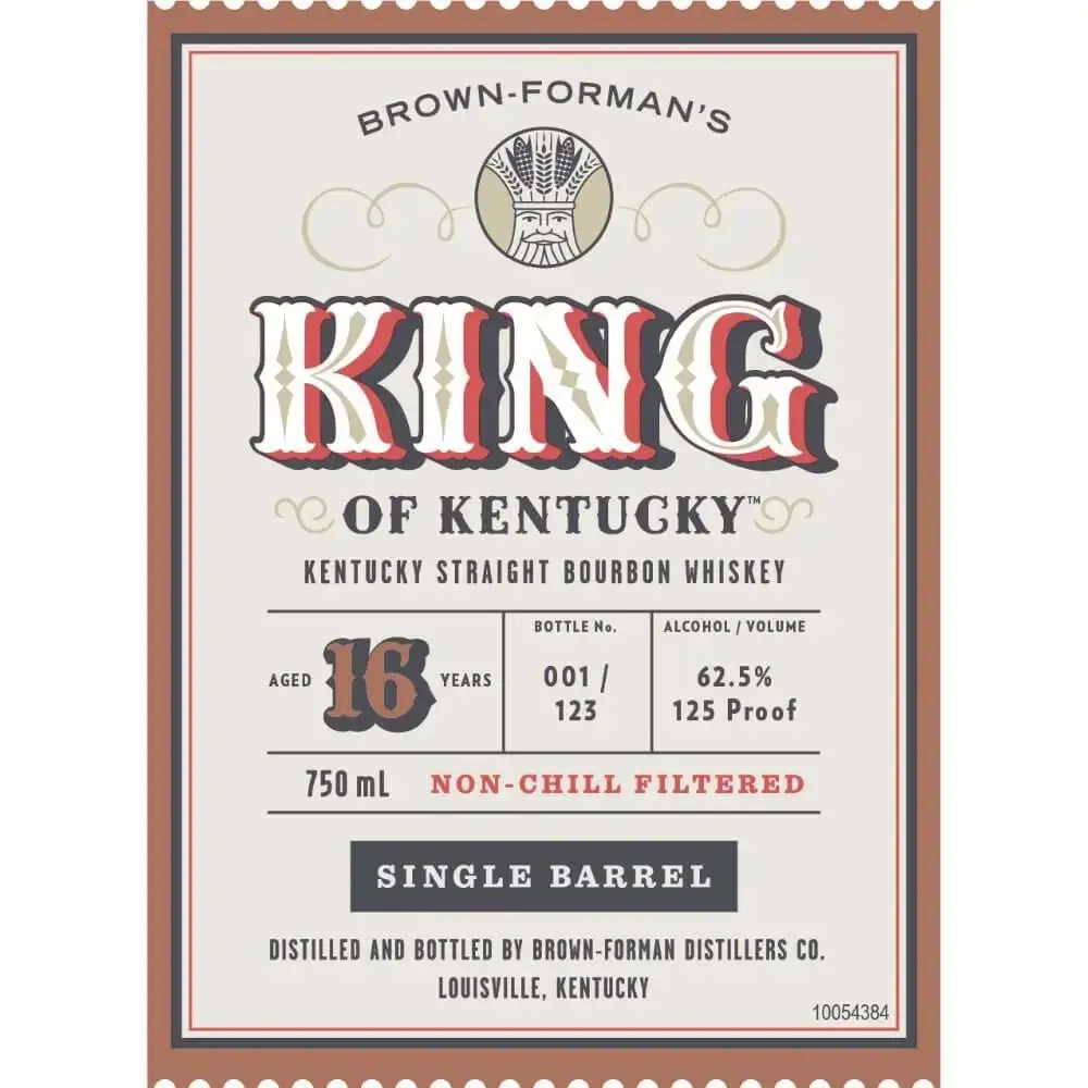 King of Kentucky 16 Year Old Bourbon 2023 Release - Image 2