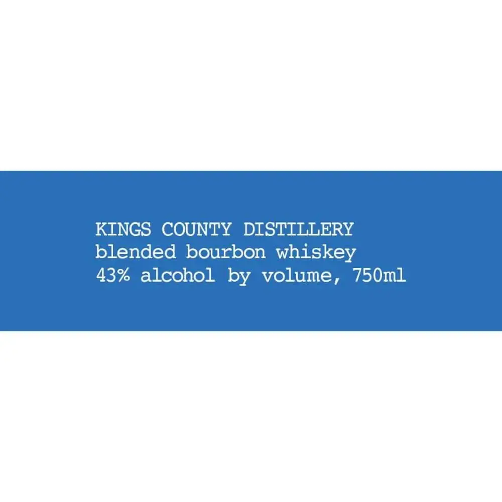 Kings County Blended Bourbon - Image 2