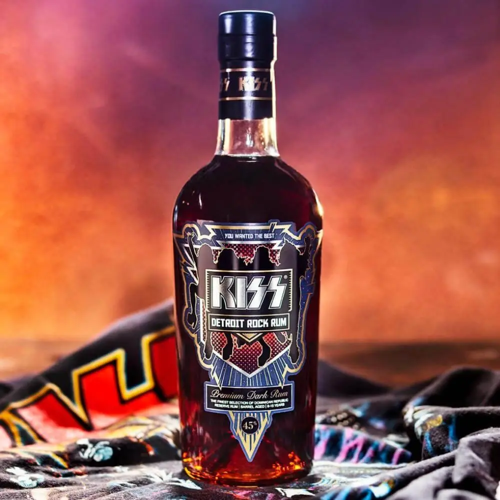 KISS Detroit Rock Premium Dark Rum - Image 2