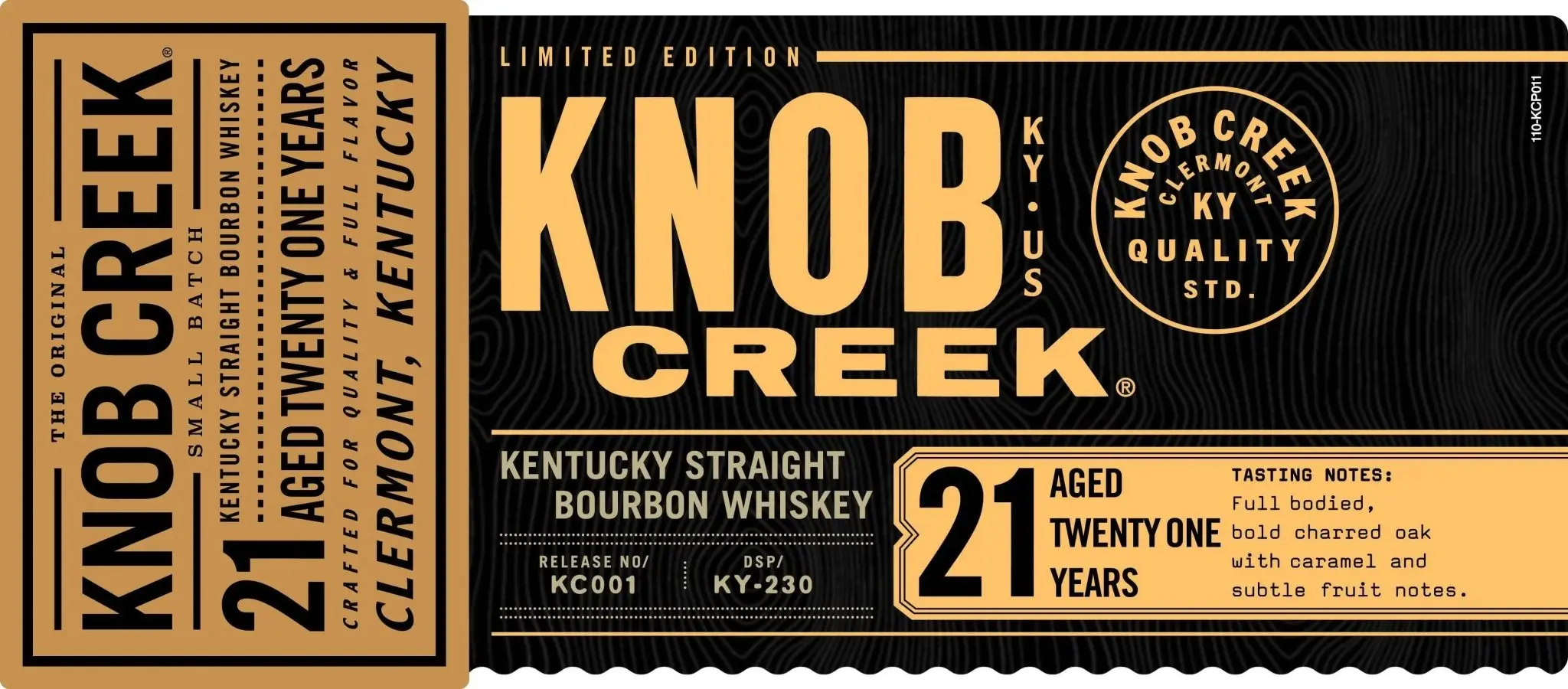 Knob Creek 21 Year Limited Edition Kentucky Straight Bourbon Whiskey