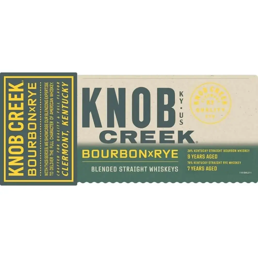 Knob Creek Bourbon X Rye Blended Whiskey - Image 2