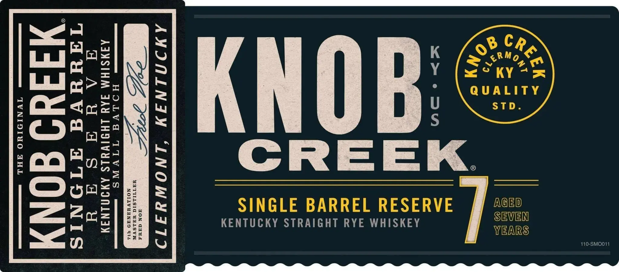 Knob Creek Single Barrel Reserve 7 Year Rye Whiskey