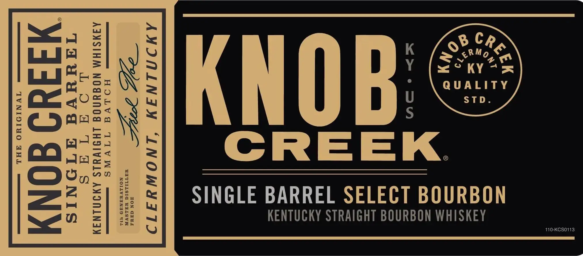 Knob Creek Single Barrel Select Bourbon 750ml