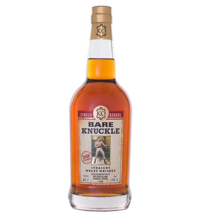 KO Distilling Bare Knuckle Cask Strength Straight Wheat Whiskey