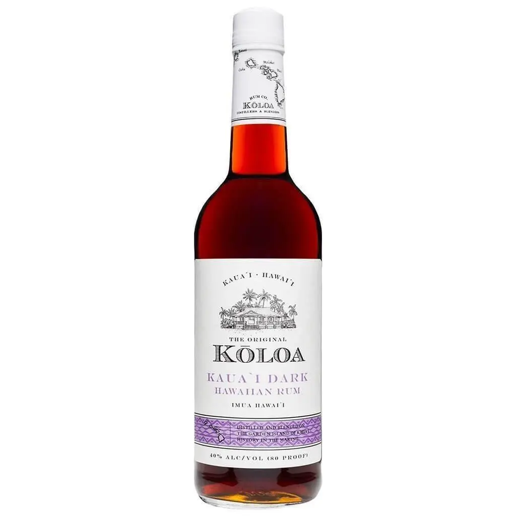 Kōloa Kauaʻi Dark Rum 1 Liter